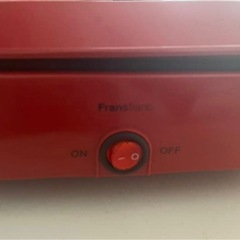 フランフラン　コンパクトホットプレート新品同様の画像