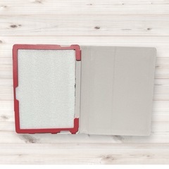 TECLAST X6 Pro ケース MaKstu Teclast X6 Plus カバー 軽量 耐衝撃 12.6インチカバー スタンド機能付き 二つ折りタイプ ペンホルダー付き キズ防止 全面保護 2 in 1タブレット 通用（レッド）の画像