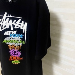 STUSSY ステューシー　メンズTシャツ　Ｌ　美品の画像