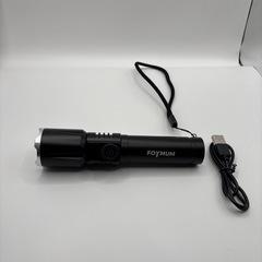 懐中電灯 強力 TypeC急速充電 超高輝度 ライトIPX6防水 5つのモードの画像