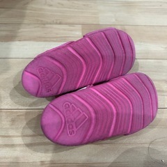 adidasサンダル14センチの画像