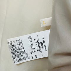 ag by aquagirl ベージュ キルティングジャケット Lサイズの画像