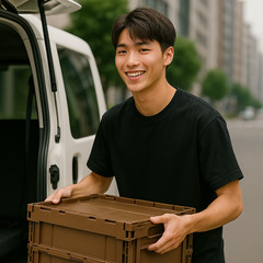 8時-17時で最低18000円保証＋残業代！週1〜シフト相談可！店舗納品のルート配送ドライバーの画像