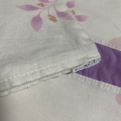 ❤️ラベンダー四つ葉のクローバー✨枕カバーの画像