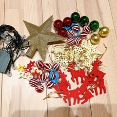 クリスマスツリー　オーナメント　　の画像