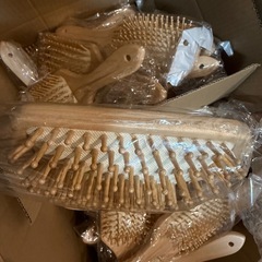 竹製　マッサージブラシの画像