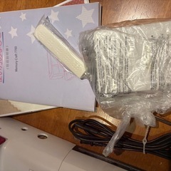 ジャノメ　ミシン　メモリークラフト7700の画像