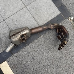 Kawasaki ZX-25R 純正マフラー フルエキ の画像