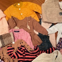 大量！70〜80cm 秋冬　女の子服の画像