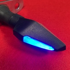 🏍️ヘッドライトステー&LEDウィンカー付💡の画像