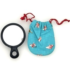 ちりめん細工　手鏡　ミラーの画像