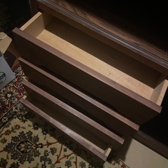 ☆☆　ダークブラウンの古い本棚　巾91ｘ　奥行30　x　高さ180cm　☆☆　の画像