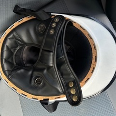 コルク半 白黒富士日章 三つボタン　シルバーラメの画像