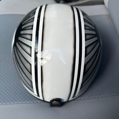 コルク半 白黒富士日章 三つボタン　シルバーラメの画像