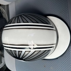 コルク半 白黒富士日章 三つボタン　シルバーラメの画像