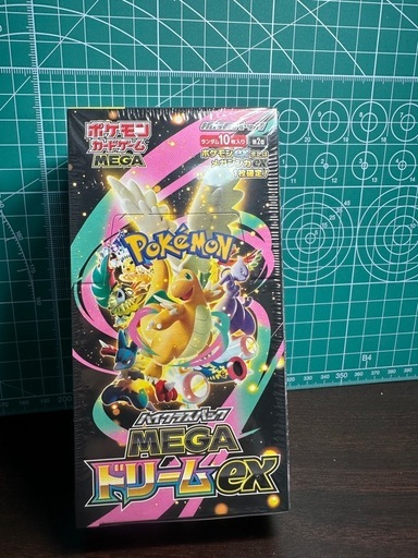 ポケモンカードゲーム MEGAドリームEX 1 box