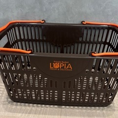 ロピア　レジかご　買い物バスケットの画像