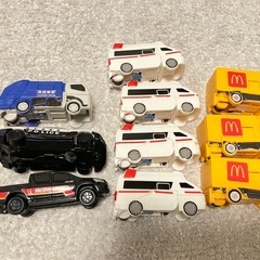 マクドナルド　ハッピーセット　トミカ　ジョブレイバー　10点セットの画像