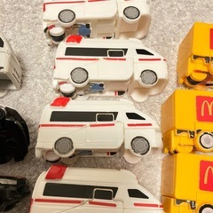 マクドナルド　ハッピーセット　トミカ　ジョブレイバー　10点セットの画像