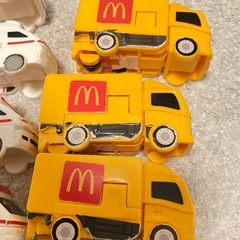 マクドナルド　ハッピーセット　トミカ　ジョブレイバー　10点セットの画像