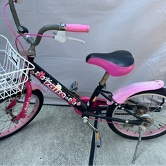 女の子　自転車　16インチの画像