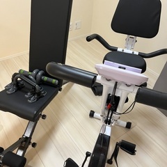 フィットネスバイク、ベンチ