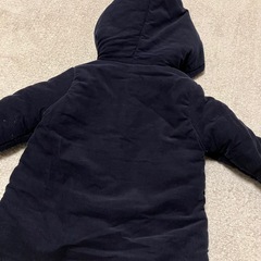 しまむら　mimorand 小人コート　ネイビーアウターの画像