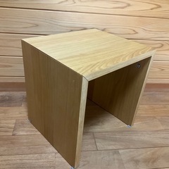 コの字テーブル35cm×35cm 無印良品の画像