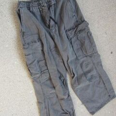 🍊厚めのカーゴワイドパンツの画像