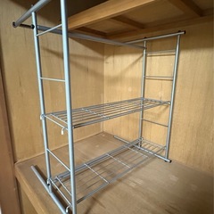 【12/16まで】押入れ用ハンガーラックの画像