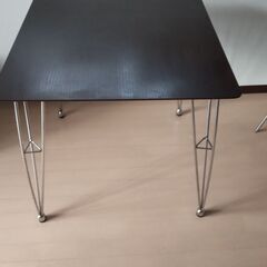 テーブル、椅子差し上げます　交渉中の画像