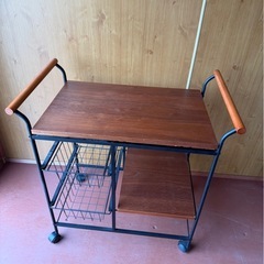 ⭐︎値段交渉可⭐︎【キッチンワゴン】¥1,500
の画像