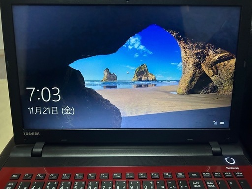 TOSHIBA ノートパソコン　dynabook Windows10