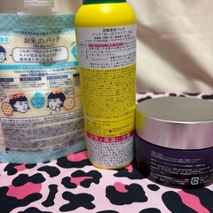 日本製/洗い流すパックなど/3点セットの画像