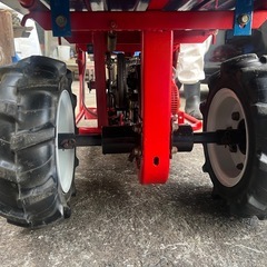 レストア済みトップカー エンジン運搬機｜三菱エンジン搭載タイヤ式で小回り抜群⭐︎収穫野菜、果樹などの運搬に最適ですの画像