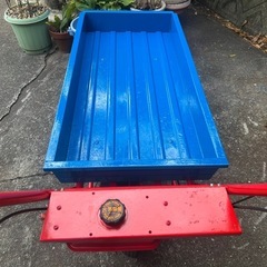 レストア済みトップカー エンジン運搬機｜三菱エンジン搭載タイヤ式で小回り抜群⭐︎収穫野菜、果樹などの運搬に最適ですの画像