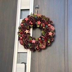 クリスマスリース　美品　37センチの画像