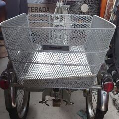 中古　panasonic 電動3輪自転車の画像