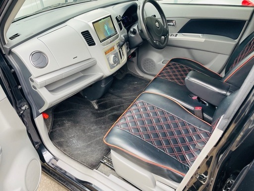 平成24年式 MH23S ワゴンR 黒 95000km 車検受け渡し ALPINE8インチナビ ETC スマートキー 平成24年式 MH23S ワゴンR 黒 95000km 車検受け渡し ALPINE8インチナビ