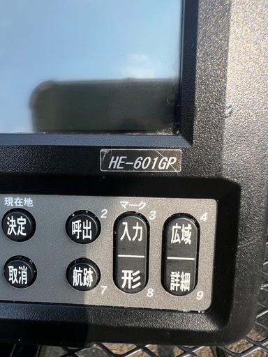 HONDEX HE-601GP GPS魚探 200kHz振動子・温度計・充電器付