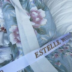 シルク混　掛け布団　未使用　箱付き　日本製　中綿掛け布団　シングルの画像