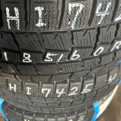 スタッドレスタイヤ15インチコンパクトカー向き185/60/15の画像