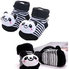 パンダ/ベビールームソックス（新品）0〜12 ヶ月の画像
