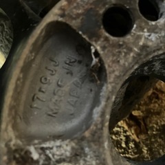 WORK 17インチ　メッシュホイール2本の画像