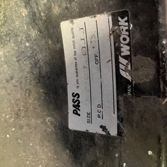 WORK 17インチ　メッシュホイール2本の画像