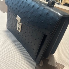 オーストリッチセカンドバッグの画像