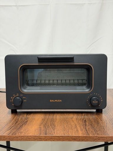 【美品】BALMUDA The Toaster K05A-BK ブラック スチームオーブントースター バルミューダ ザ・トースター 本体