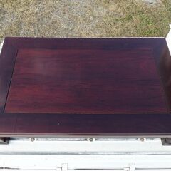 古い座卓の画像