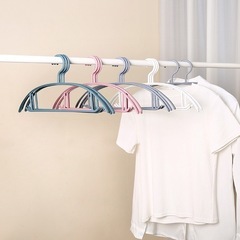 ハンガー 10本 まとめ売り 跡がつかない スリム 細い 衣類 洗濯 ホワイトの画像