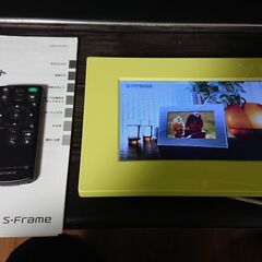 SONY デジタルフォトフレーム DPF-E718の画像